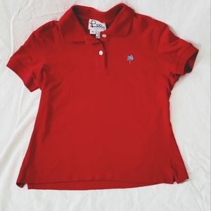 Lilly Pulitzer ss polo top sz xs